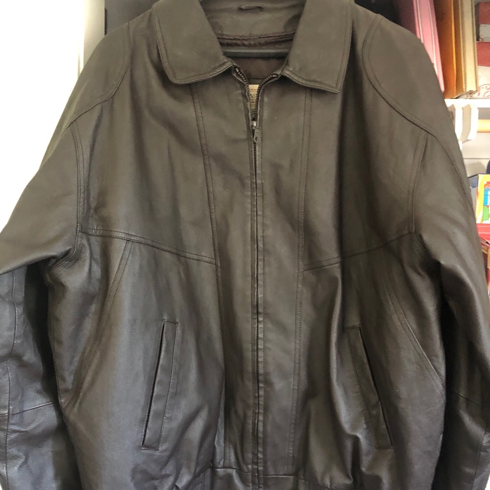 Men’s leather jacket